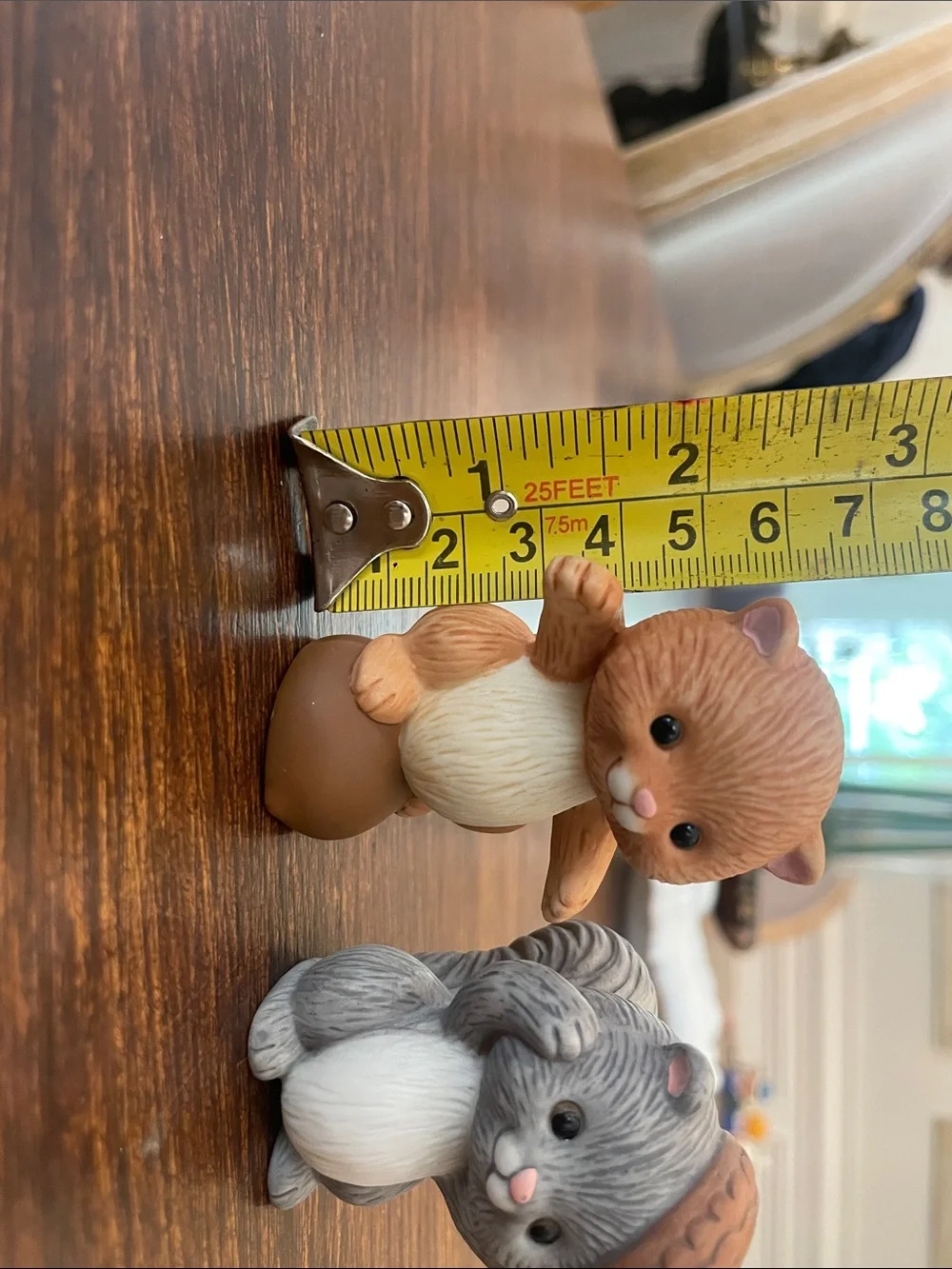 Vintage 1993 Avon Best Buddies Squirrels porcelain figurine set cottage Core